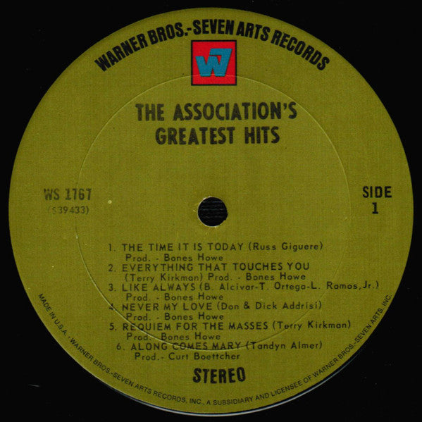 Association Groovy Coaster - Greatest Hits! (Side 1)