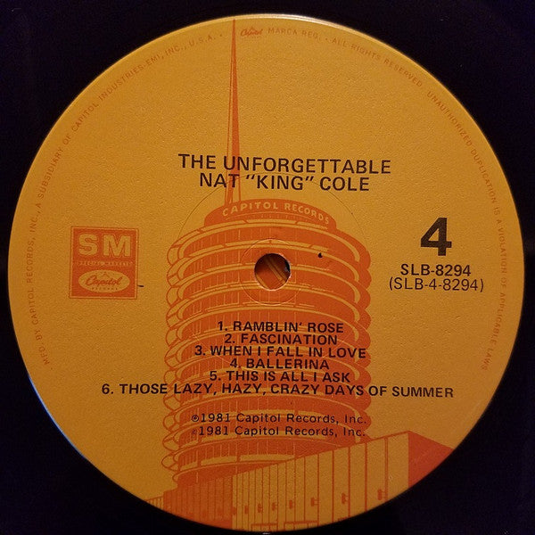 Nat King Cole Groovy Coaster - The Unforgettable