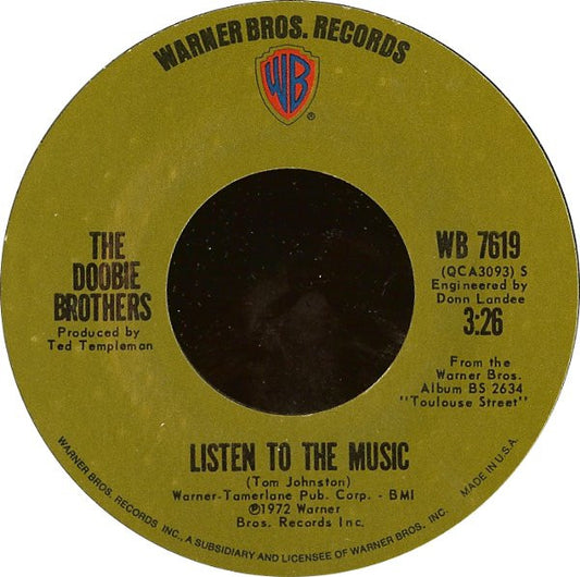 The Doobie Brothers Groovy Coaster - Listen To The Music