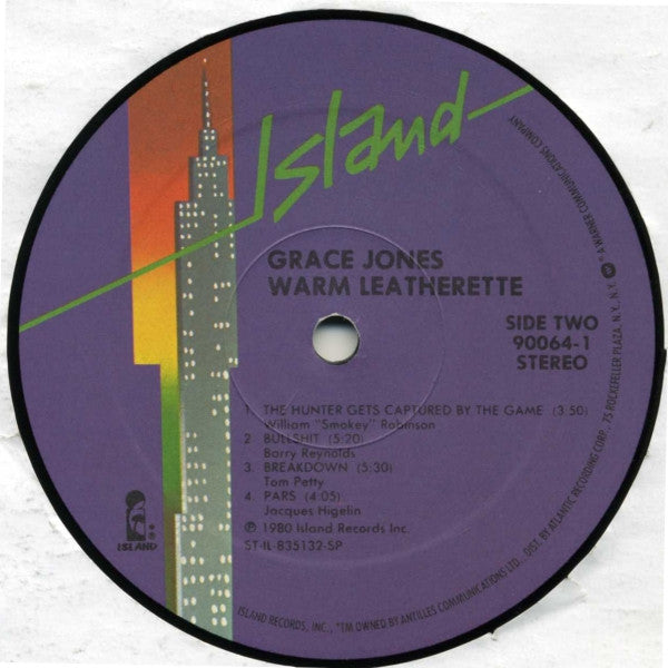 Grace Jones Groovy 12" Coaster - Warm Leatherette