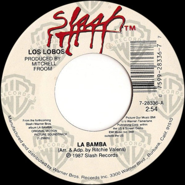 Los Lobos Groovy 45 Coaster - La Bamba