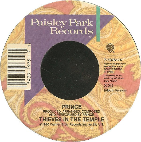 Prince Groovy Coaster - Thieves In The Temple