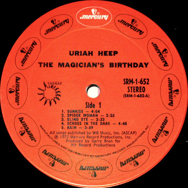 Uriah Heep Groovy Coaster - The Magician's Birthday (Side1)