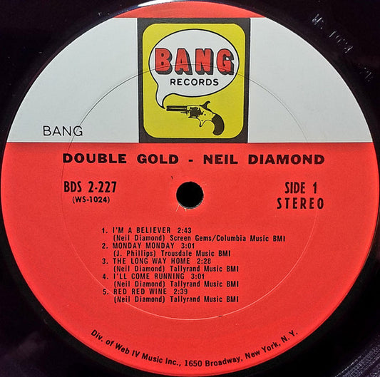 Neil Diamond Groovy Coaster - Double Gold (Side 1)