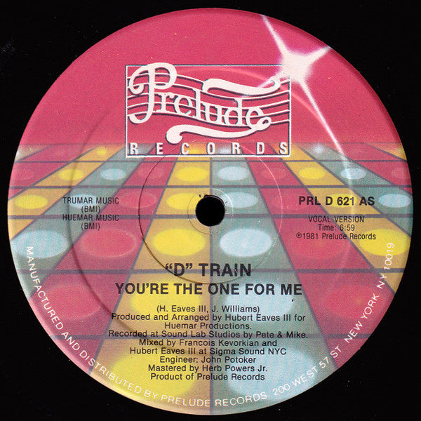 D-Train Groovy Coaster - You're The One For Me