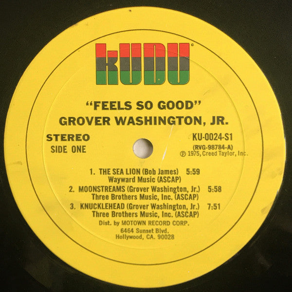 Grover Washington, Jr. Groovy lp Coaster - Feels So Good