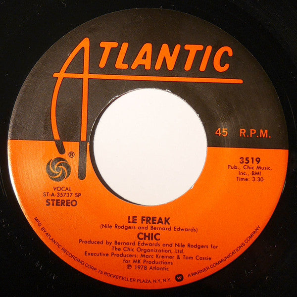 Chic Groovy 45 Coaster - Le Freak