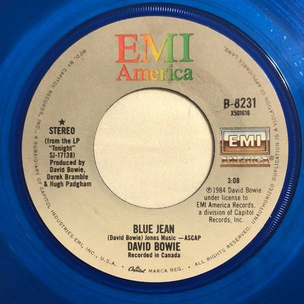 David Bowie Groovy Coaster - Blue Jean