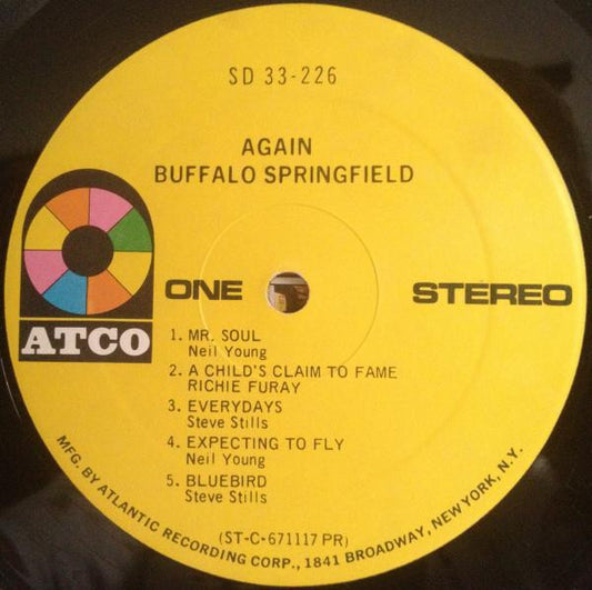 Buffalo Springfield Groovy Coaster - Buffalo Springfield Again (Side 1)