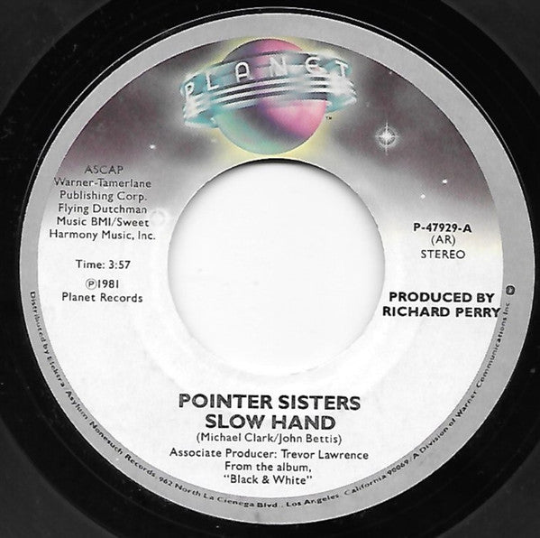 Pointer Sisters Groovy Coaster - Slow Hand