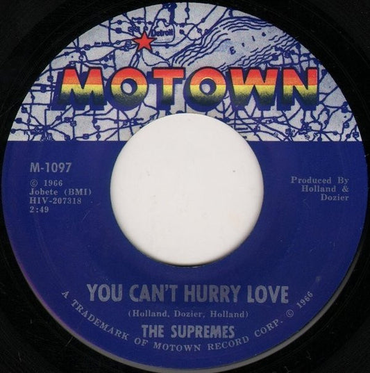 The Supremes Groovy Coaster - You Can't Hurry Love