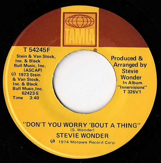 Stevie Wonder Groovy Coaster - Don't You Worry 'Bout A Thing