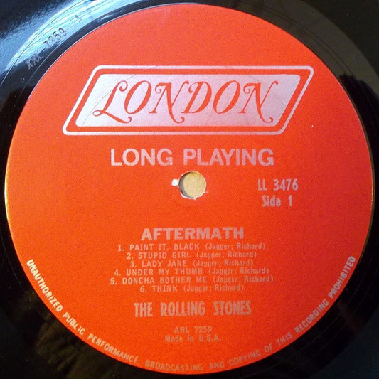 The Rolling Stones Groovy Coaster - Aftermath (Side 1)