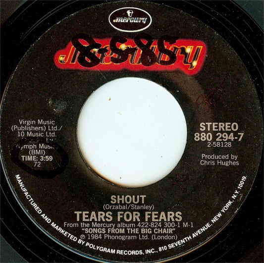 Tears For Fears Groovy Coaster - Shout