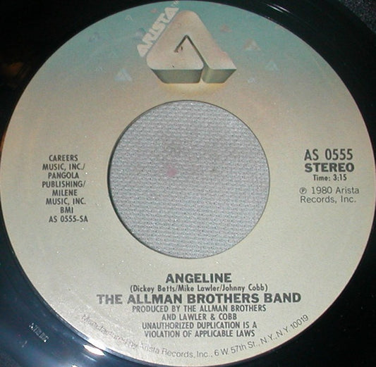 Allman Brothers Band Groovy 45 Coaster - Angeline