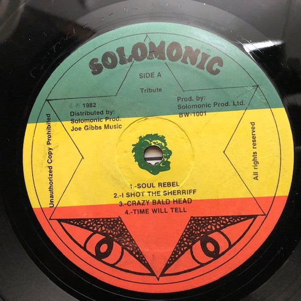 Bunny Wailer Groovy lp Coaster - Tribute