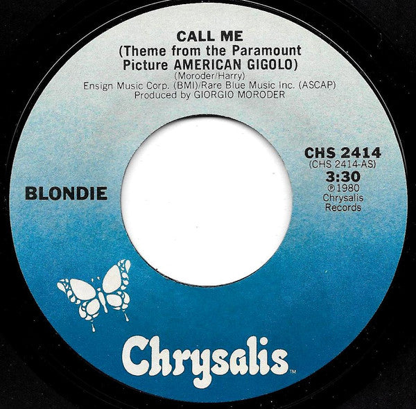 Blondie Groovy 45 Coaster - Call Me