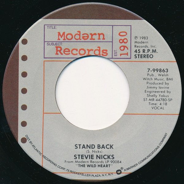 Stevie Nicks Groovy Coaster - Stand Back