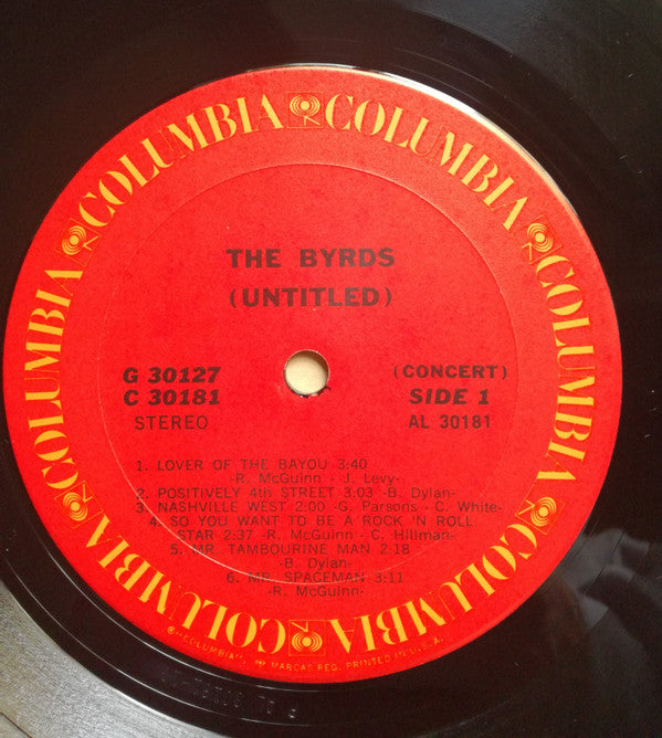 The Byrds Groovy Coaster - (Untitled) (Side 3)