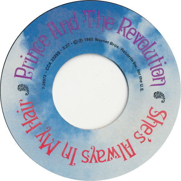 Prince And The Revolution Groovy 45 Coaster - She's Always in My hair