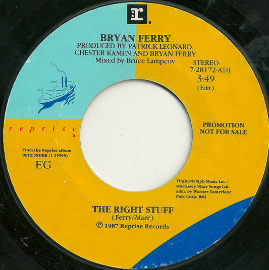 Bryan Ferry Groovy 45 Coaster - The Right Stuff