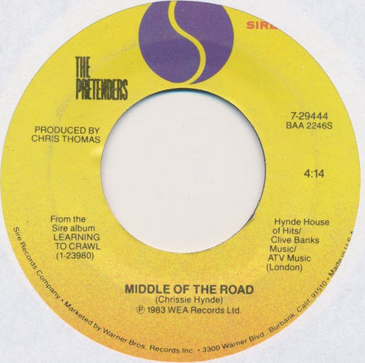 The Pretenders Groovy Coaster - Middle Of The Road