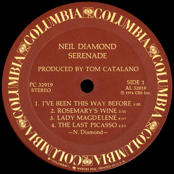 Neil Diamond Groovy Coaster - Serenade