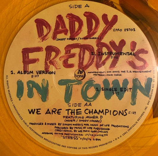 Daddy Freddy Groovy Coaster - Daddy Freddy's In Town