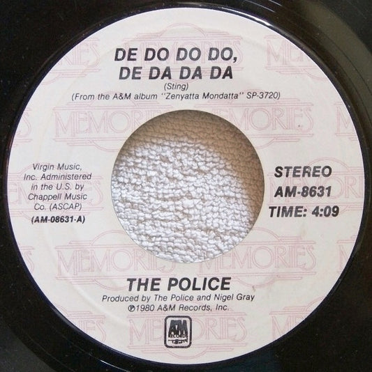 The Police Groovy 45 Coaster - De Do Do Do, De Da Da Da / Don't Stand So Close To Me