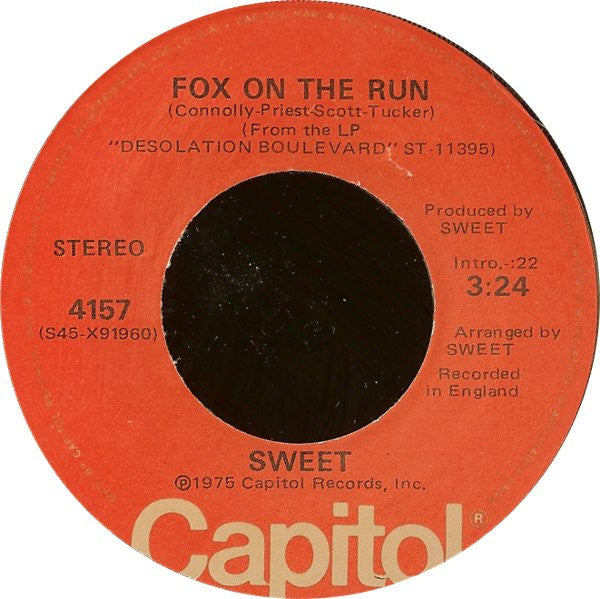 The Sweet Groovy Coaster - Fox On The Run