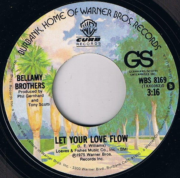 Bellamy Brothers Groovy Coaster - Let Your Love Flow