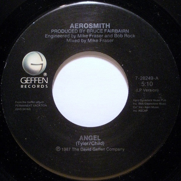 Aerosmith Groovy 45 Coaster - Angel (Side 1)