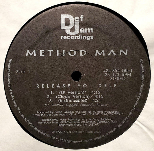 Method Man Groovy Coaster - Release Yo' Delf (Side 1)