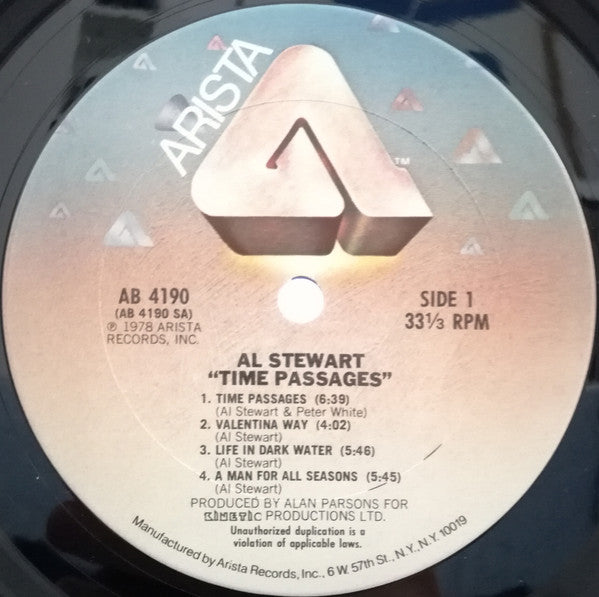 Al Stewart Groovy Coaster - Time Passages