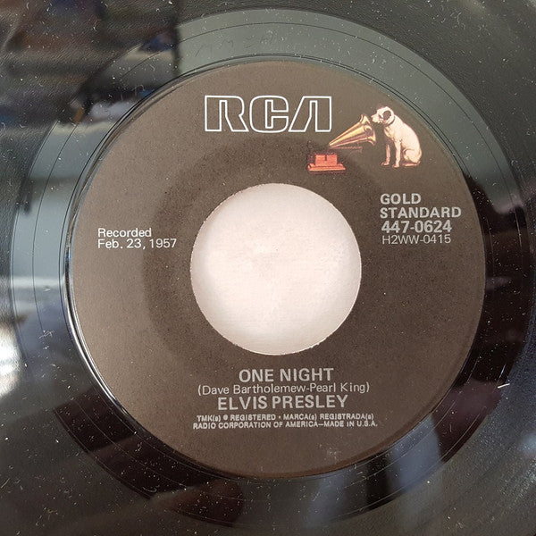 Elvis Presley Groovy 45 Coaster - One Night