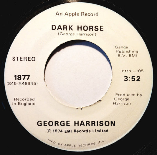 George Harrison Groovy 45 Coaster - Dark Horse