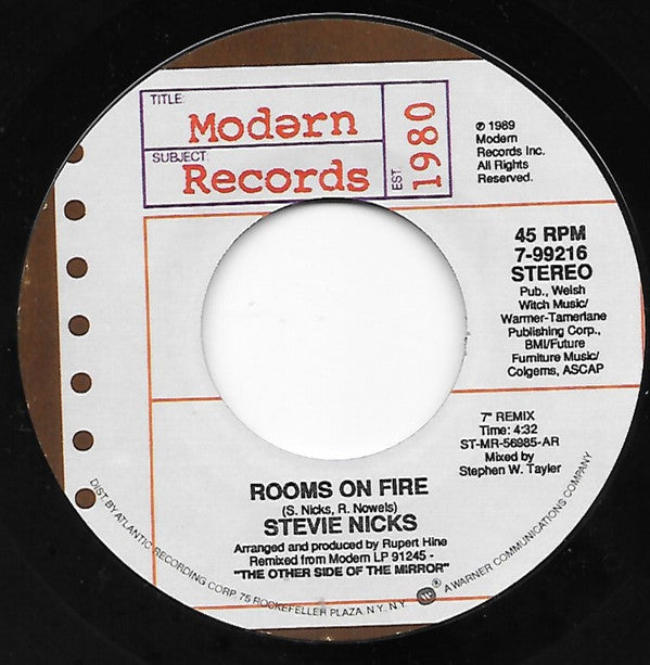 Stevie Nicks Groovy Coaster - Rooms On Fire