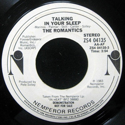 The Romantics Groovy Coaster - Talking In Your Sleep