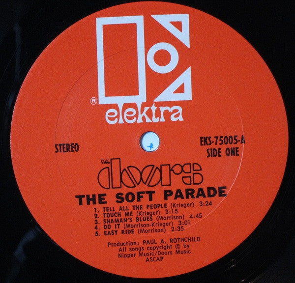 The Doors Groovy Coaster - The Soft Parade (Side 1)