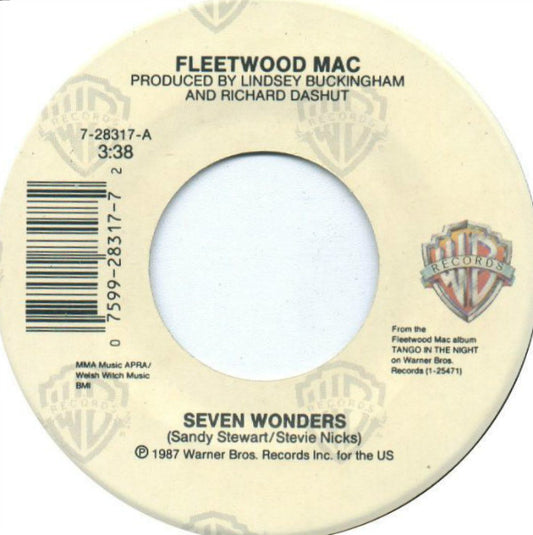 Fleetwood Mac Groovy Coaster - Seven Wonders