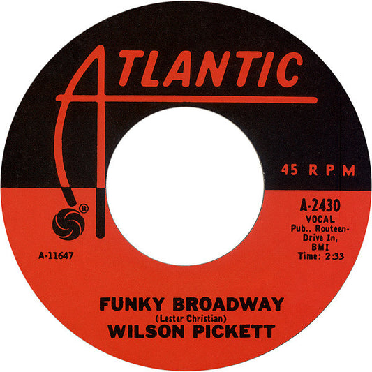 Wilson Pickett Groovy 45 Coaster - Funky Broadway