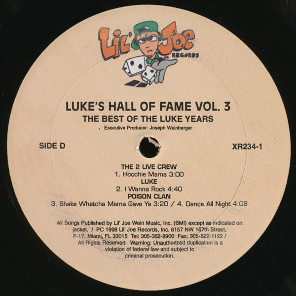 Various Groovy Coaster - Luke's Hall Of Fame Vol.3 (Side D)