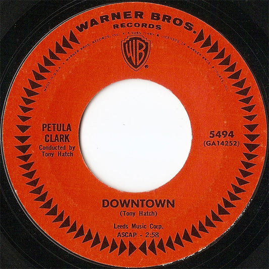 Petula Clark Groovy Coaster - Downtown