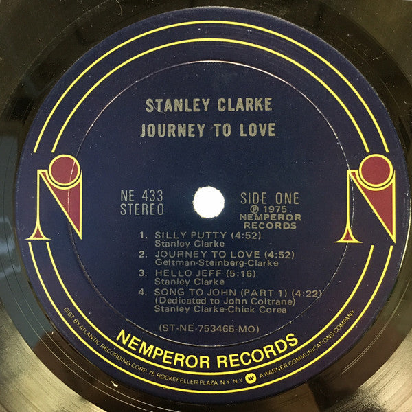 Stanley Clarke Groovy lp Coaster - Journey To Love