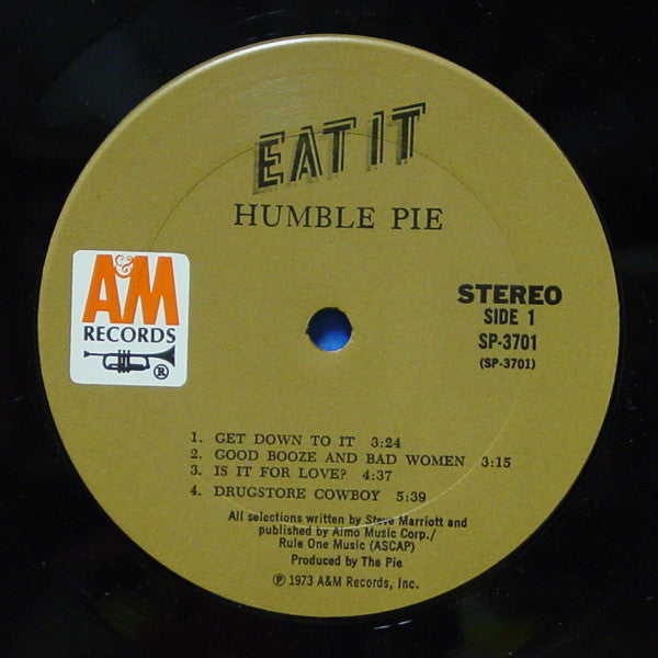 Humble Pie Groovy lp Coaster - Eat It