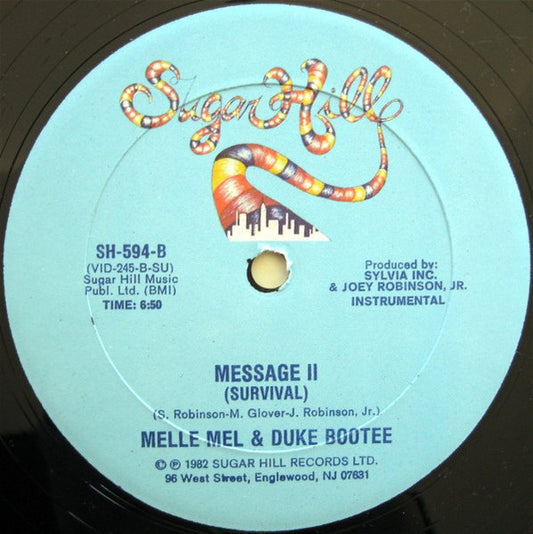 Melle Mel Groovy Coaster - Message II (Survival) (Side B)