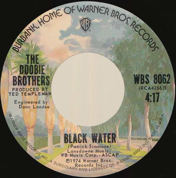 The Doobie Brothers Groovy Coaster - Black Water
