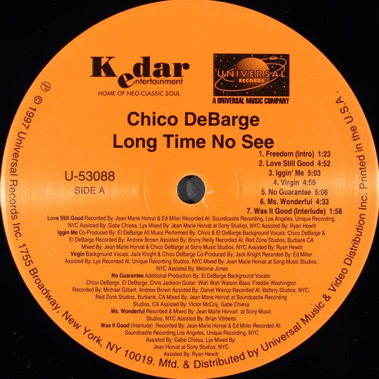 Chico DeBarge Groovy Coaster - Long Time No See