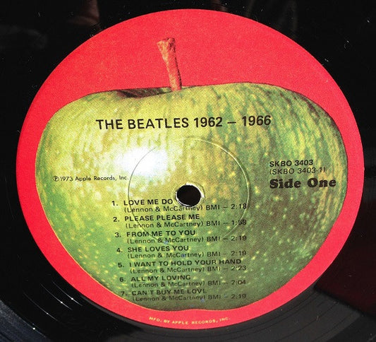 Beatles Groovy Coaster - 1962-1966 (Side 1)