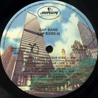 The Gap Band Groovy Coaster - Gap Band III